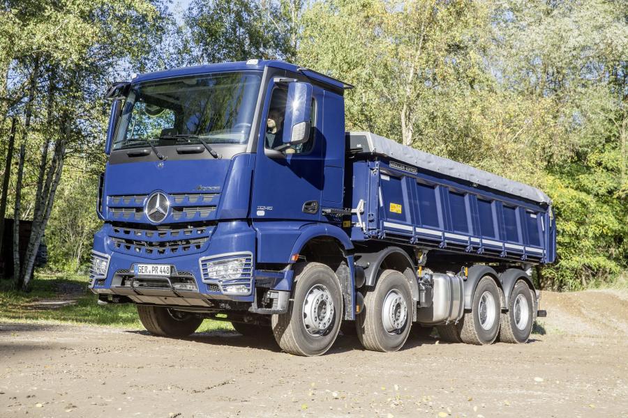  Mercedes-Benz Arocs 3245 LK 8x4/4 Meiller Dreiseitenkipper 2017 года  (фото 1 из 15)
